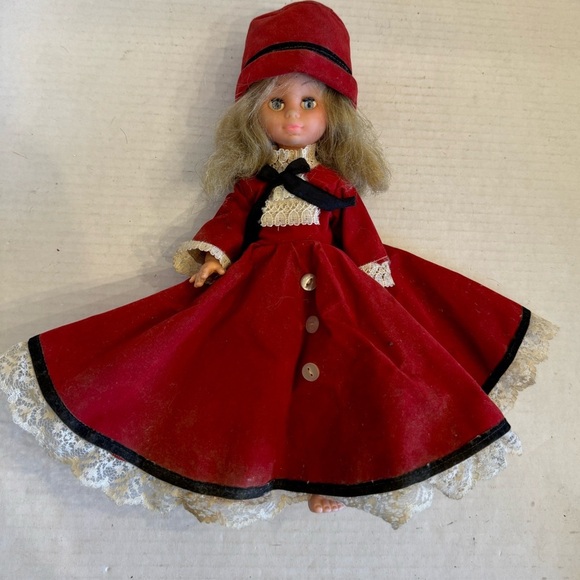 Vintage Lot of 3 Collectible Dolls 6-14" Lot Of 3 Dressed Dolls - Picture 3 of 15